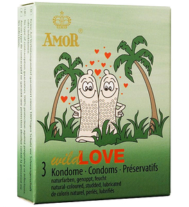 Prezerwatywy z wypustkami - 3 szt.