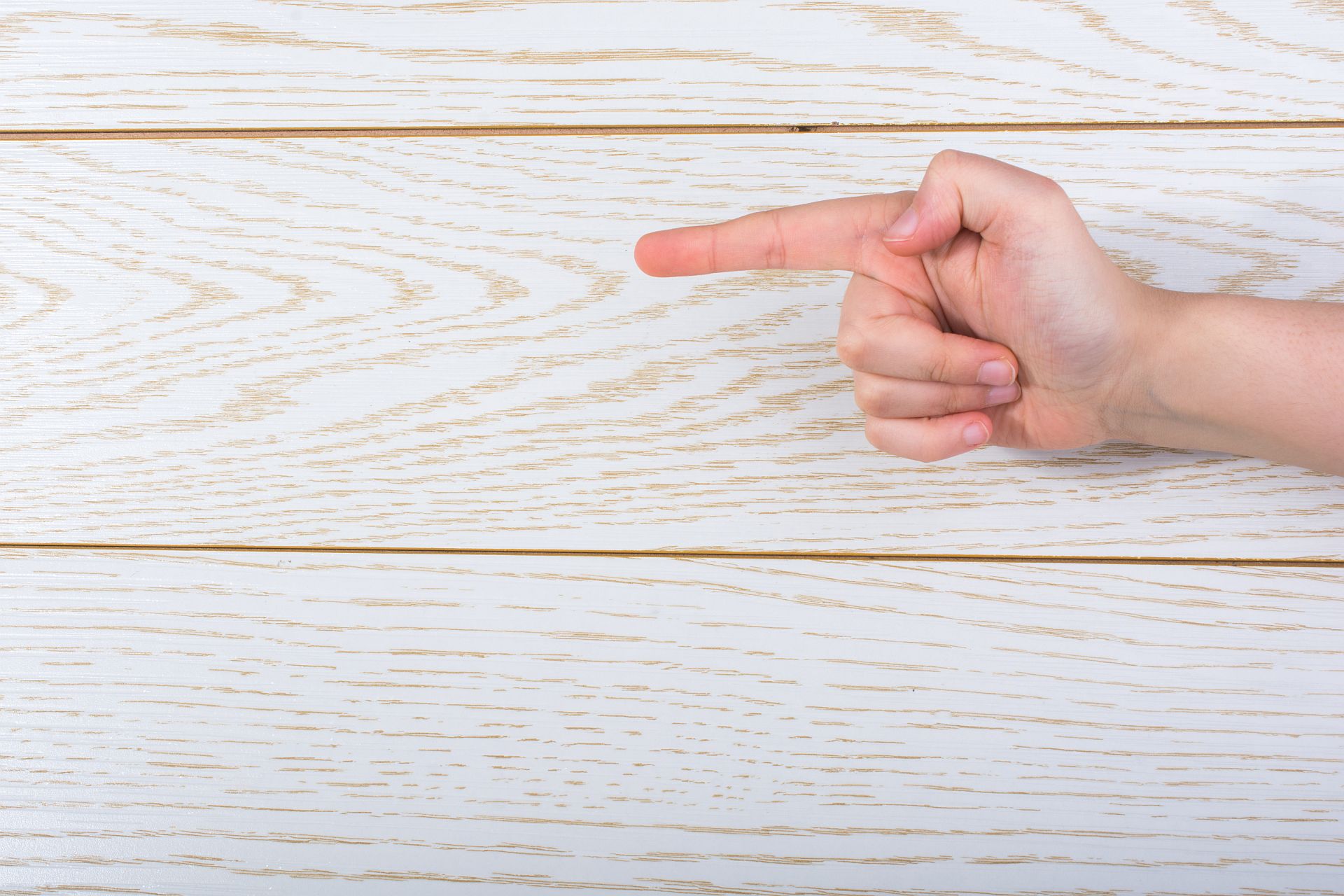 Przygotowany palec do erotycznych zabaw