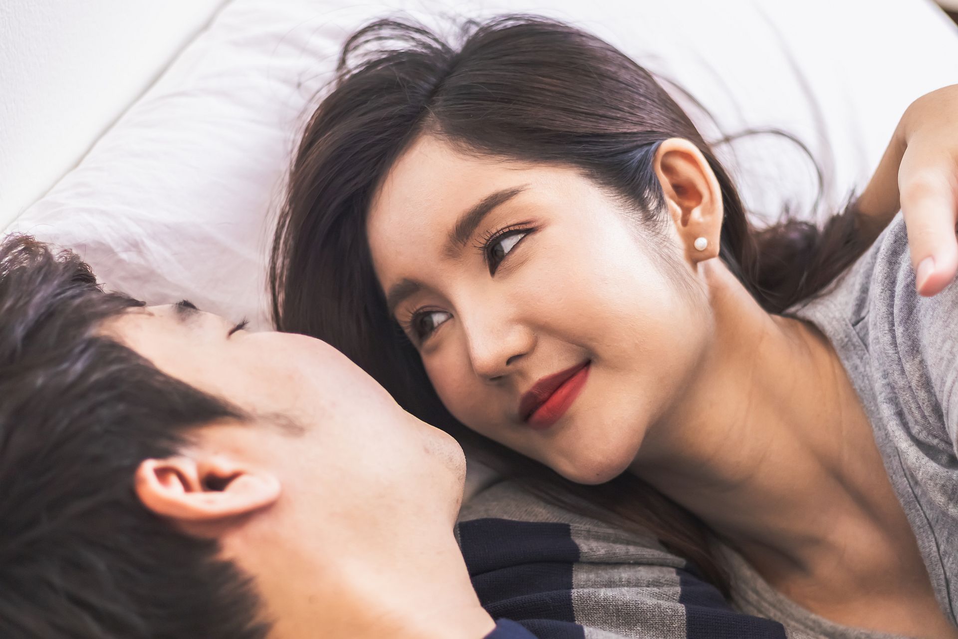 Zbliżenie intymne Azjatki