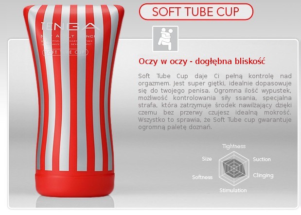 Masturbator Soft Tube Cup Tenga