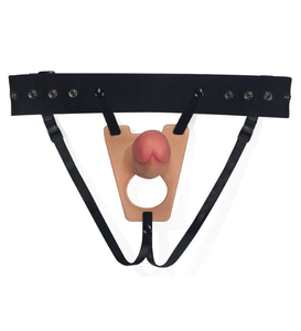 Strap-on z realistycznym penisem