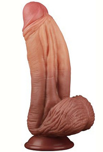 Silikonowe dildo z przyssawką