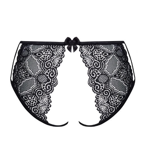 Koronkowe majteczki z dziurkami