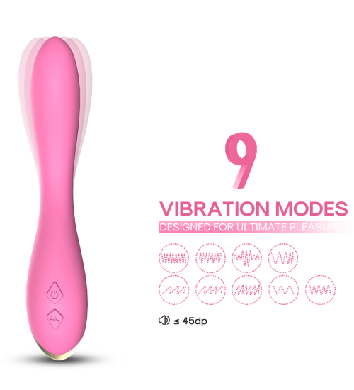 Flamingo - elegancki różowy wibrator