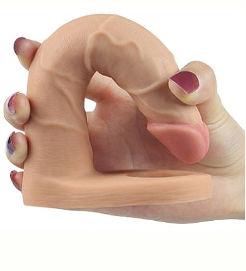 Nakładka na penisa do podwójnej penetracji