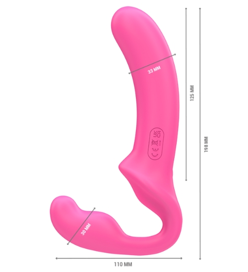 Podwójny strap-on z pilotem