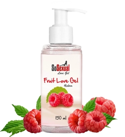 Żel poślizgowy malinowy 150 ml