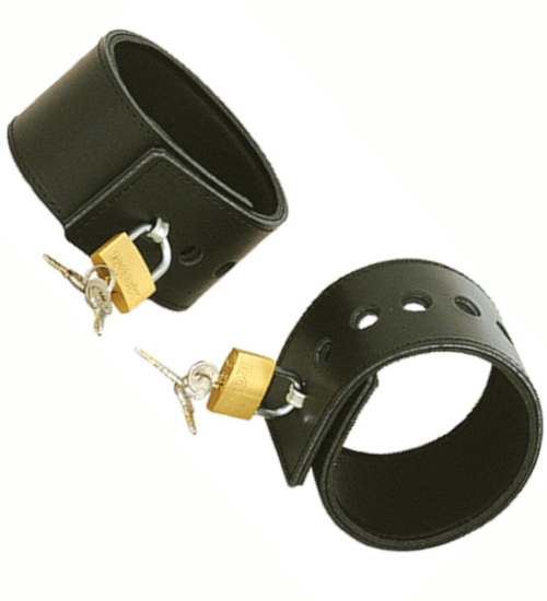 Kajdanki na nogi + kłódki