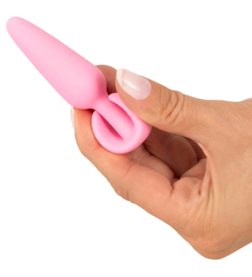 Różowiutki plug analny