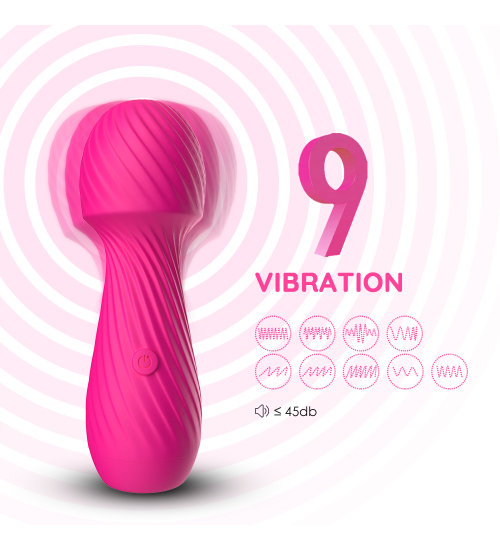 Dazzle pink - masażer łechtaczki ciała