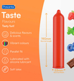 Kolorowe prezerwatywy Pasante Taste - 3 szt.