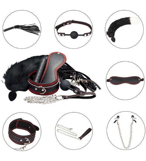 Zestaw BDSM zakładniczki rozkoszy