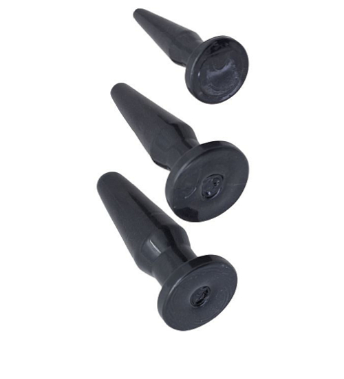 Zestaw 3 plugów analnych