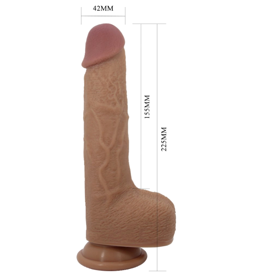 Realistyczny wibrator Tommy z bezprzewodowym pilotem