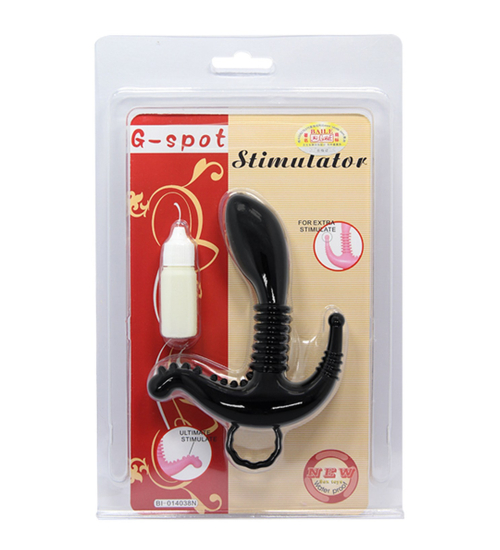 Czarny masażer analny