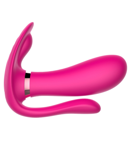 Wibrujący stymulator z bezprzewodowym pilotem