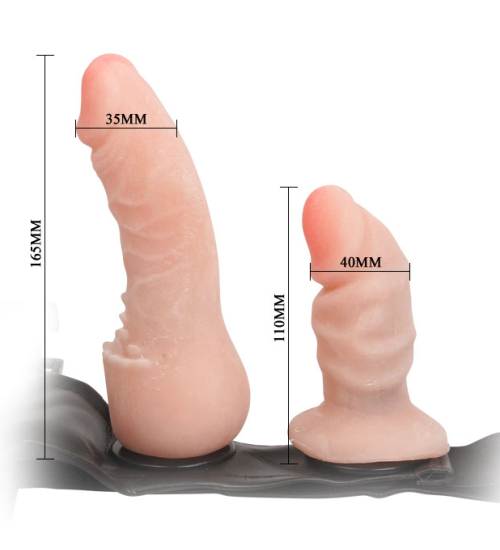 Strapon dla kobiet z dwoma penisami