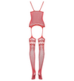 Czerwone bodystocking mamiętności