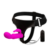 Strap-on króliczek ze stymulatorem