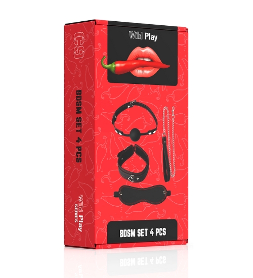 Czteroelementowy zestaw BDSM
