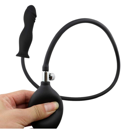 Rosnący korek analny - pompowany