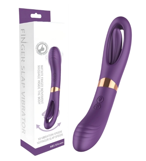 Dwustronny wibrator z flappingiem pol_pl_Flicking-dual-g-spot-vibrator-7555_6
