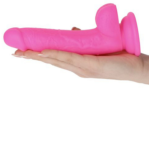 Smukły różowy penis