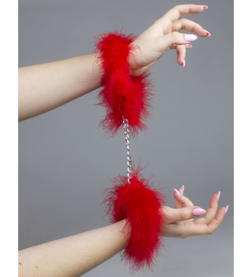 Kajdanki - secret play czerwone