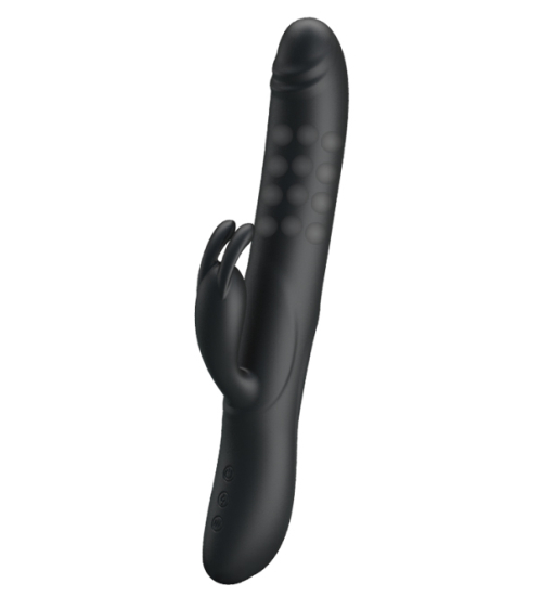 Silikonowy wibrator z kuleczkami