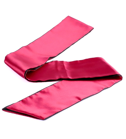 Satynowa opaska na oczy lub do krępowania