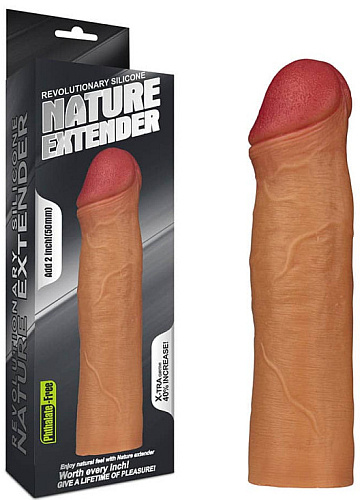 Nowoczesna nakładka wydłużająca penisa