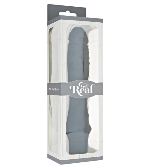 Gruby czarny wibrator - 7 poziomów wibracji