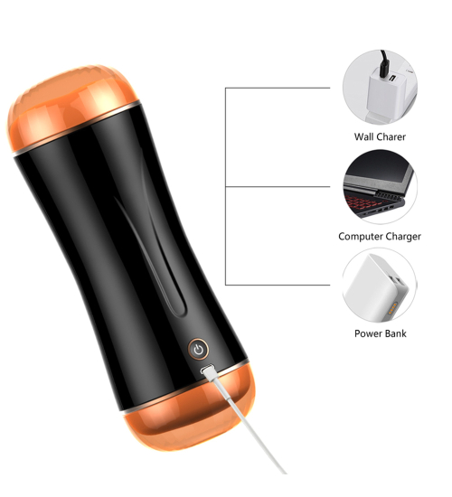 Masturbator z sensorem ruchu