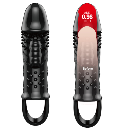 Wibracyjna nakładka z zaczepem na jądra