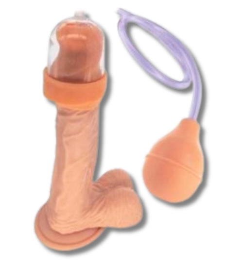 Masturbator oralny z pompką
