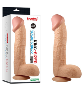 Duże dildo z jądrami King Size