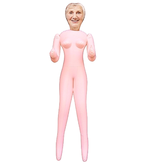 Lalka figlarna babcia