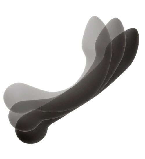 Czarne dwustronne silikonowe dildo 