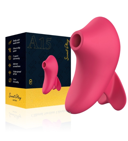 Czerwony stymulator łechtaczki - 10 trybów