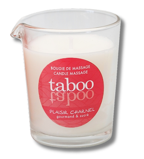 Świeca do masażu Taboo - słodkie kakao
