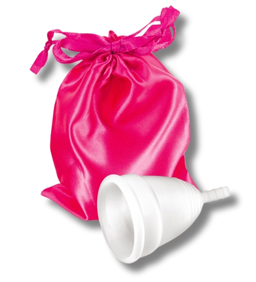 Kubeczek menstruacyjny L z woreczkiem