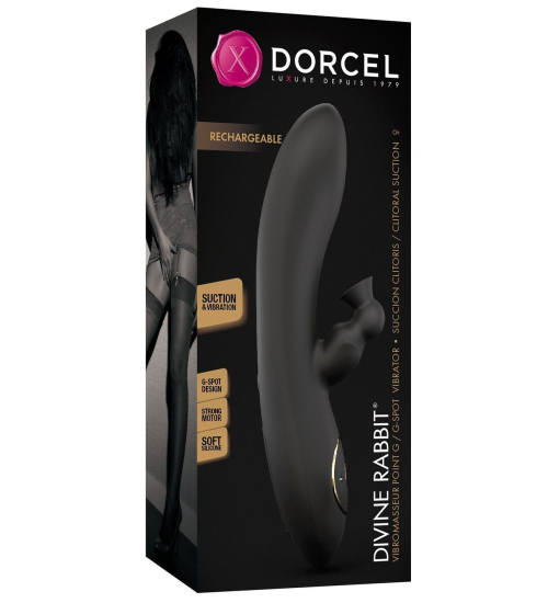 Ssący wibrator króliczek - Dorcel