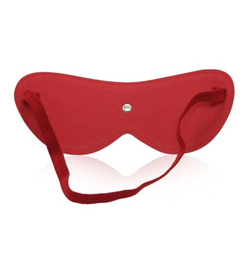 Czerwona maska blindfold
