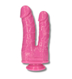 Podwójne realistyczne dildo pink