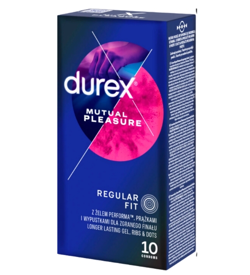 Prezerwatywy Durex Mutueal Pleasure 10 szt