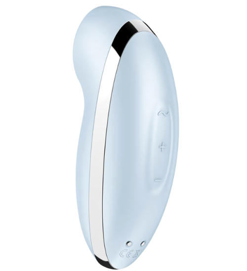 Niebieski stymulator łechtaczki Tap & Climax 2