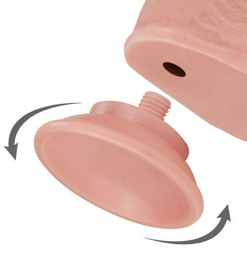 Realistyczne dildo z ruchomą skórą