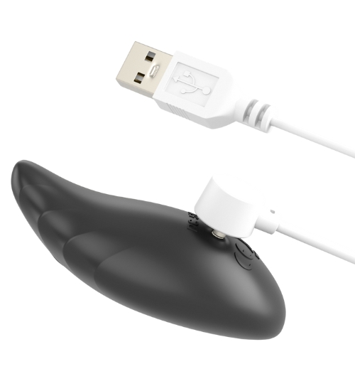 Rotacyjne dildo 20cm z bezprzewodowym pilotem