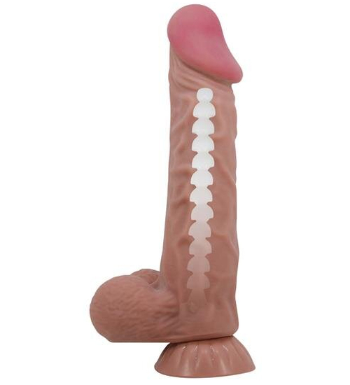 Naturalny penis z regulowanym kątem nachylenia