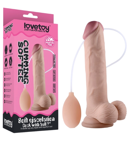 Realistyczne dildo z wytryskiem